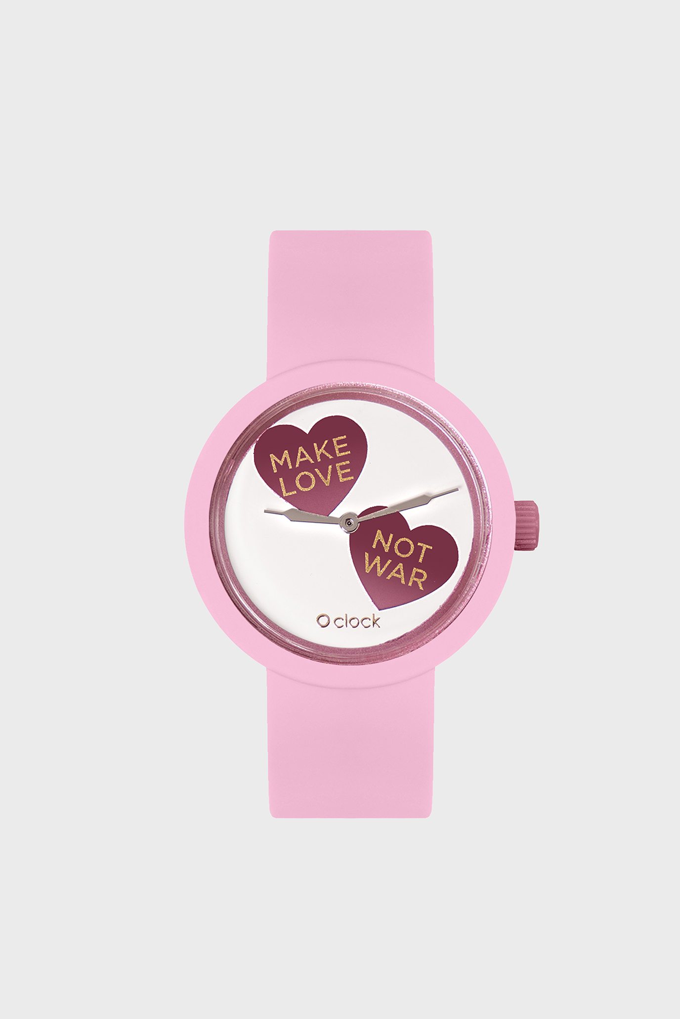 Жіночий рожевий годинник O clock 3745 1