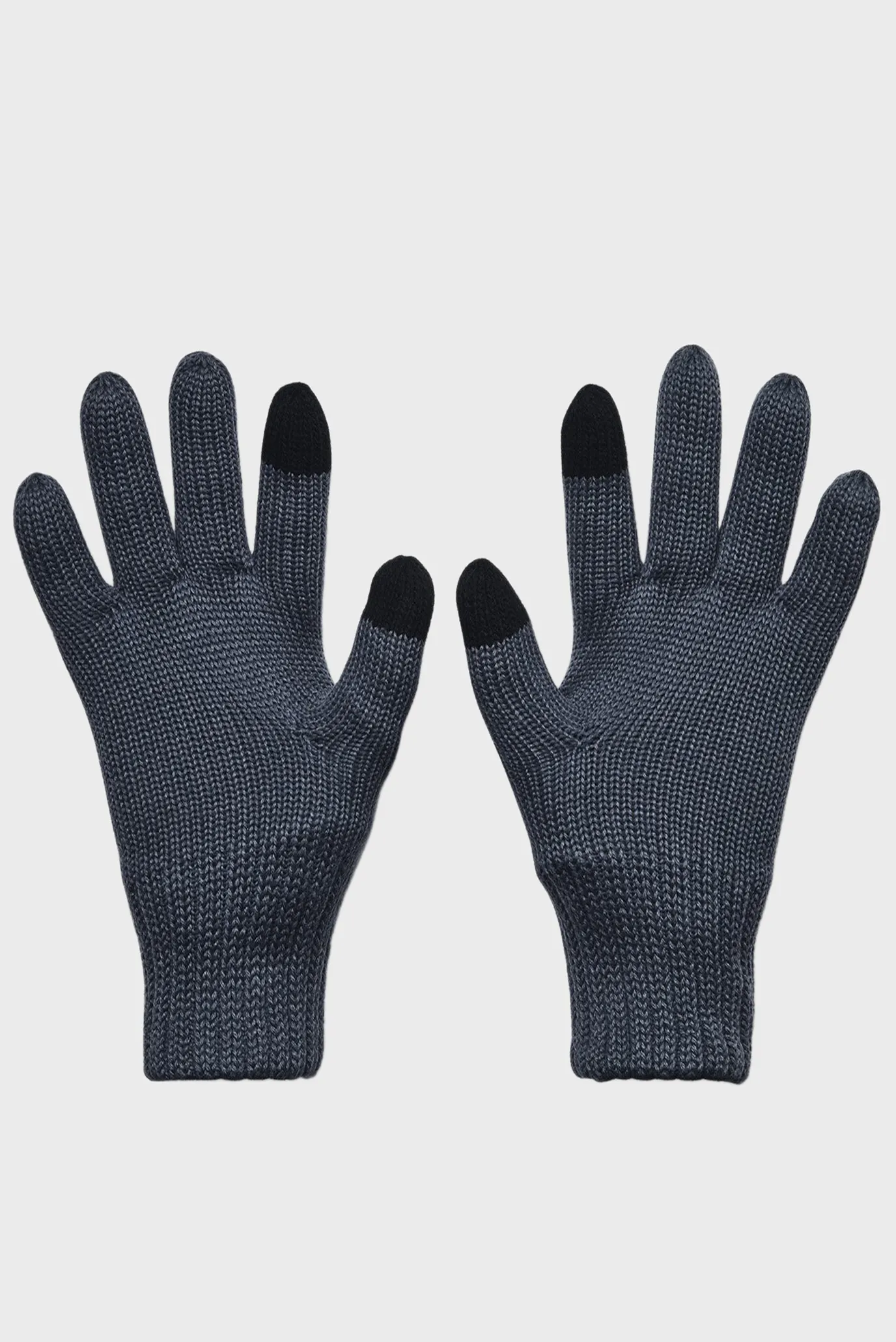 Мужские серые перчатки UA Halftime Wool Glove 2