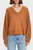 Женский коричневый пуловер