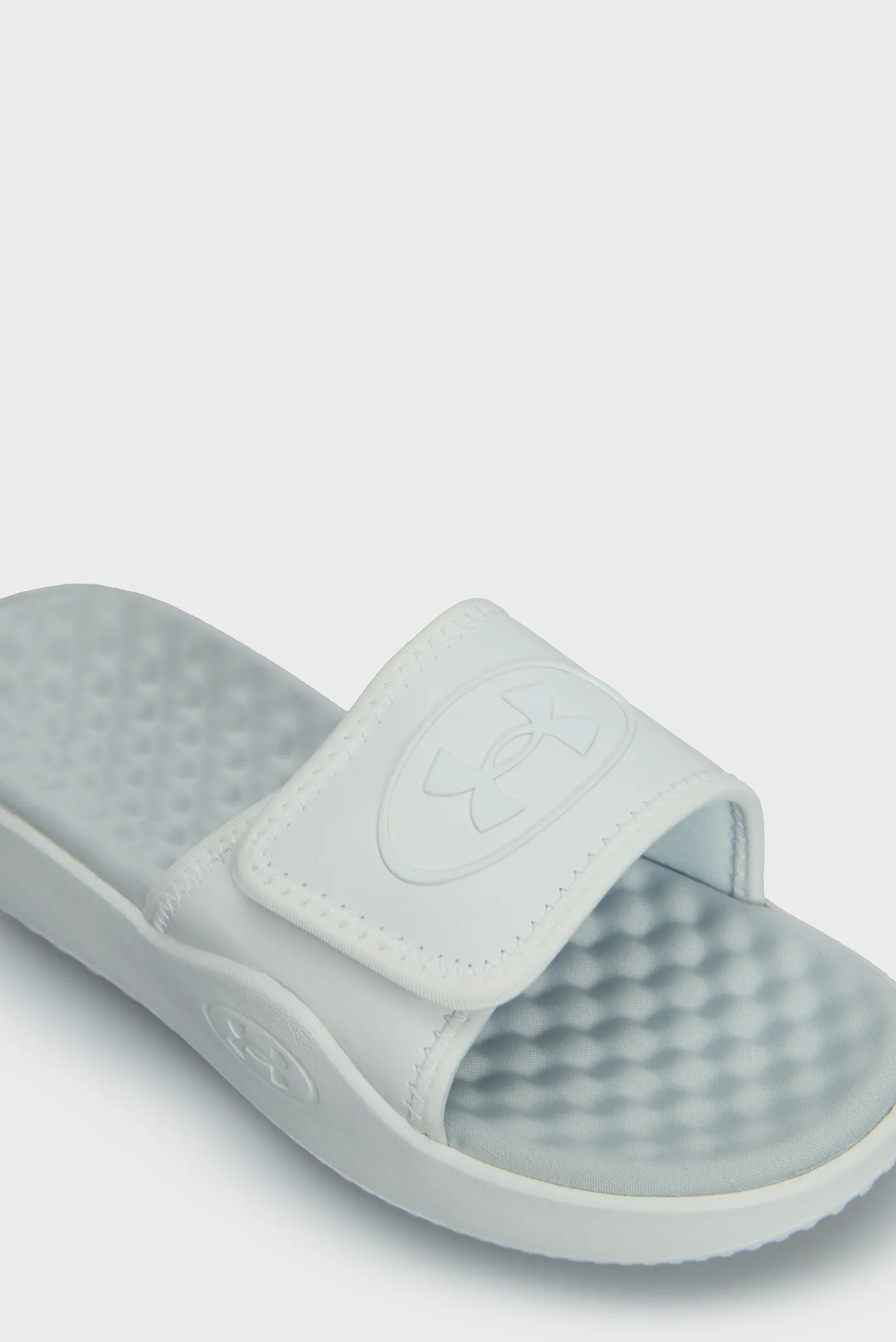 Женские белые слайдеры UA W Ignite Pro 8 SL 2