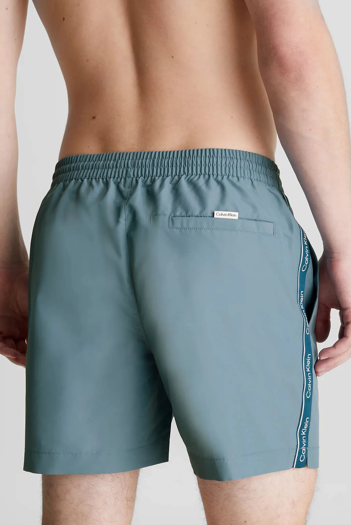 Чоловічі блакитні плавальні шорти MEDIUM DRAWSTRING 2