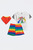 Детский комплект одежды (нагрудник, футболка, шорты) adidas x Disney Mickey Mouse