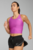 Жіночий фіолетовий топ RACEDAY ULTRAFORM Crop Top Women