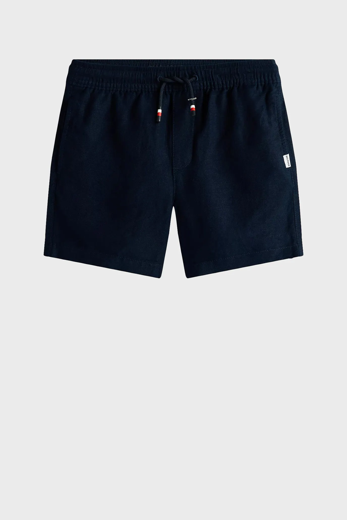 Дитячі темно-сині лляні шорти 5