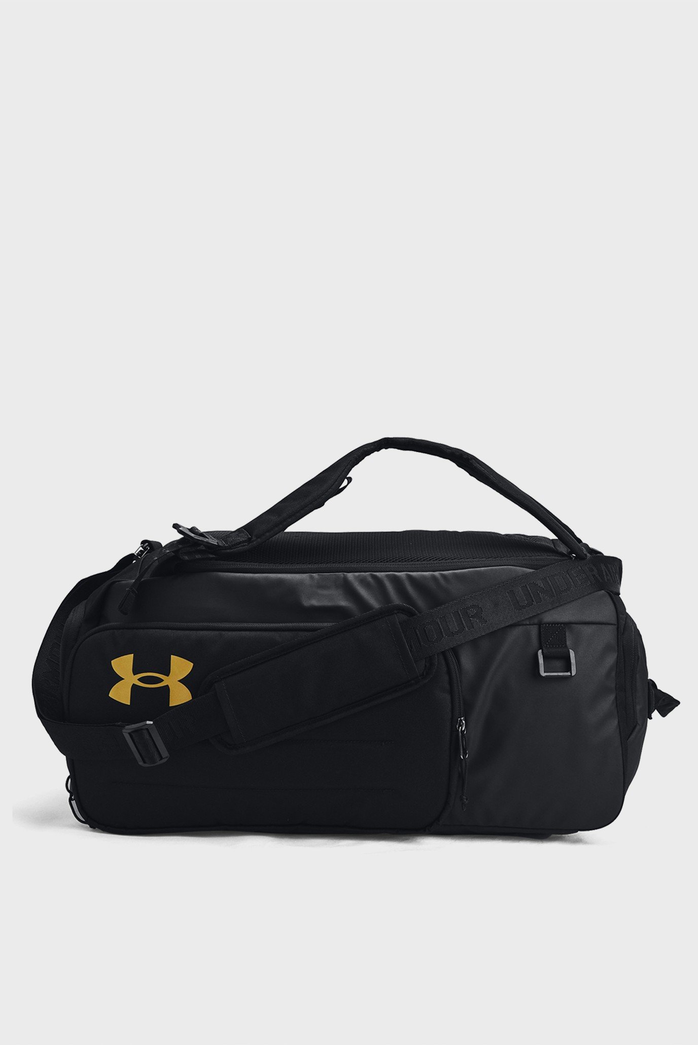 Черная спортивная сумка UA Contain Duo MD BP Duffle 1