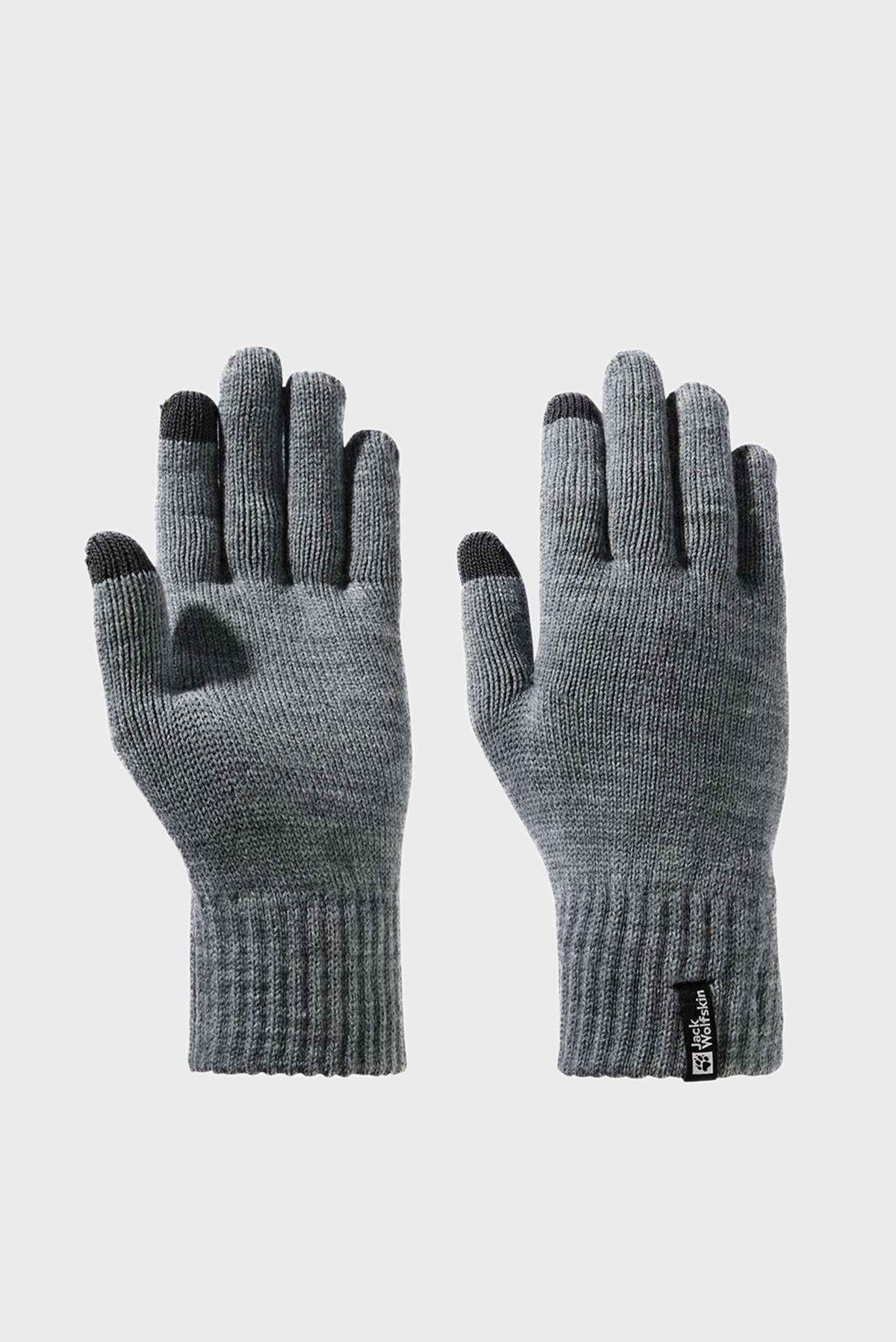 Чоловічі сірі рукавички RIB GLOVE 1