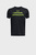 Дитяча чорна футболка UA Tech Split Wordmark SS
