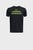 Детская черная футболка UA Tech Split Wordmark SS