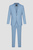 Мужской голубой костюм (пиджак, брюки)