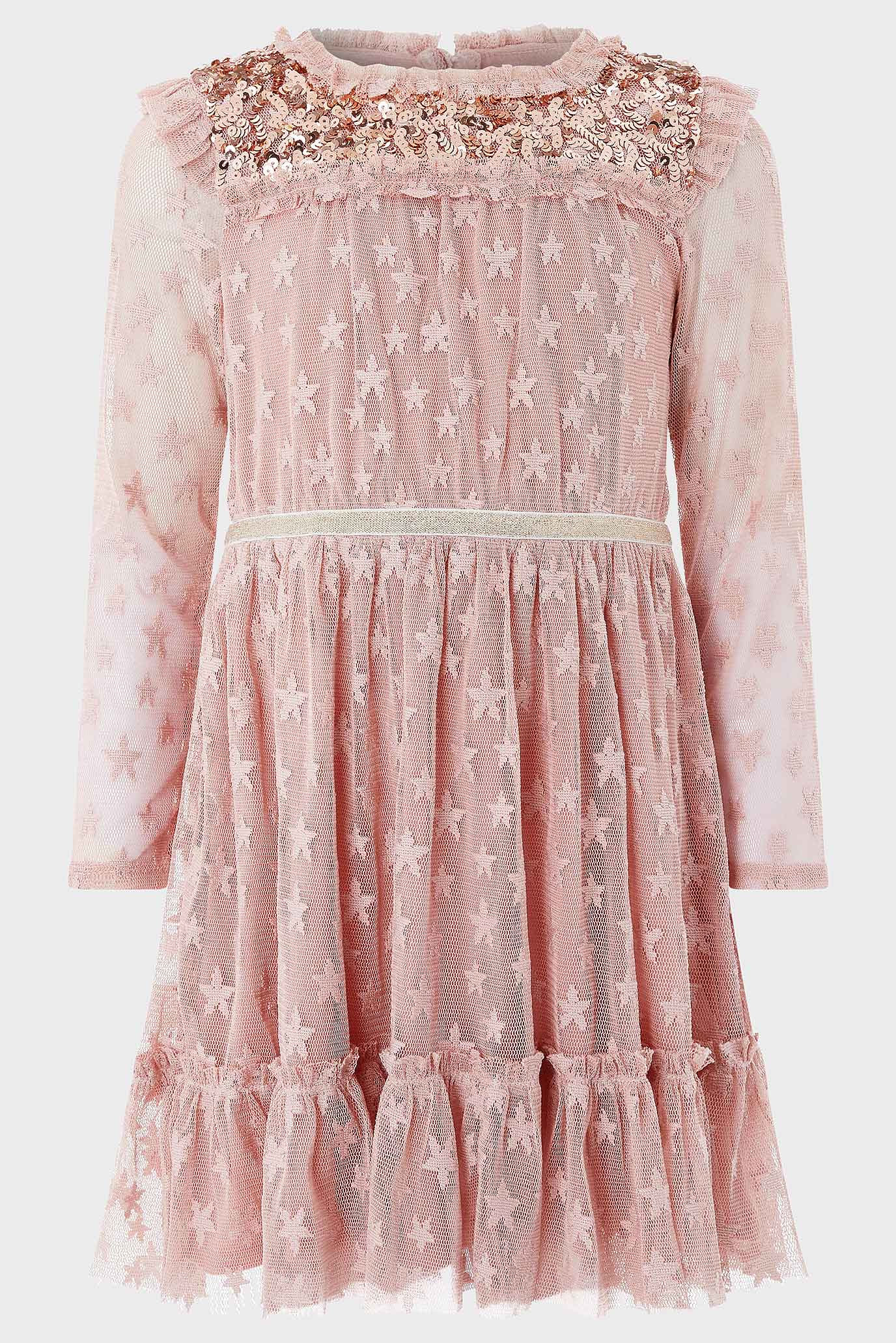 Детское розовое платье 1