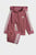 Детский бордовый спортивный костюм (худи, брюки) Essentials Shiny Hooded
