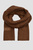 Женский коричневый шарф