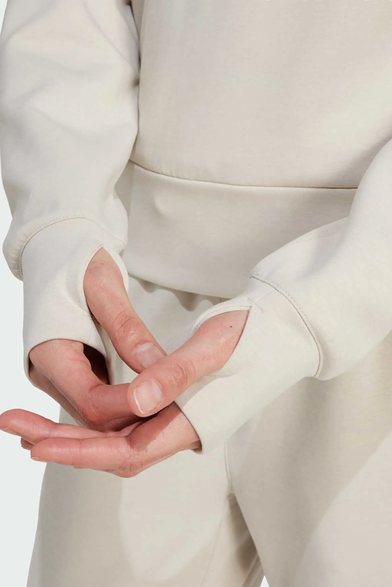 Жіночий бежевий світшот Designed-for-Training Warm-Up Crewneck 5