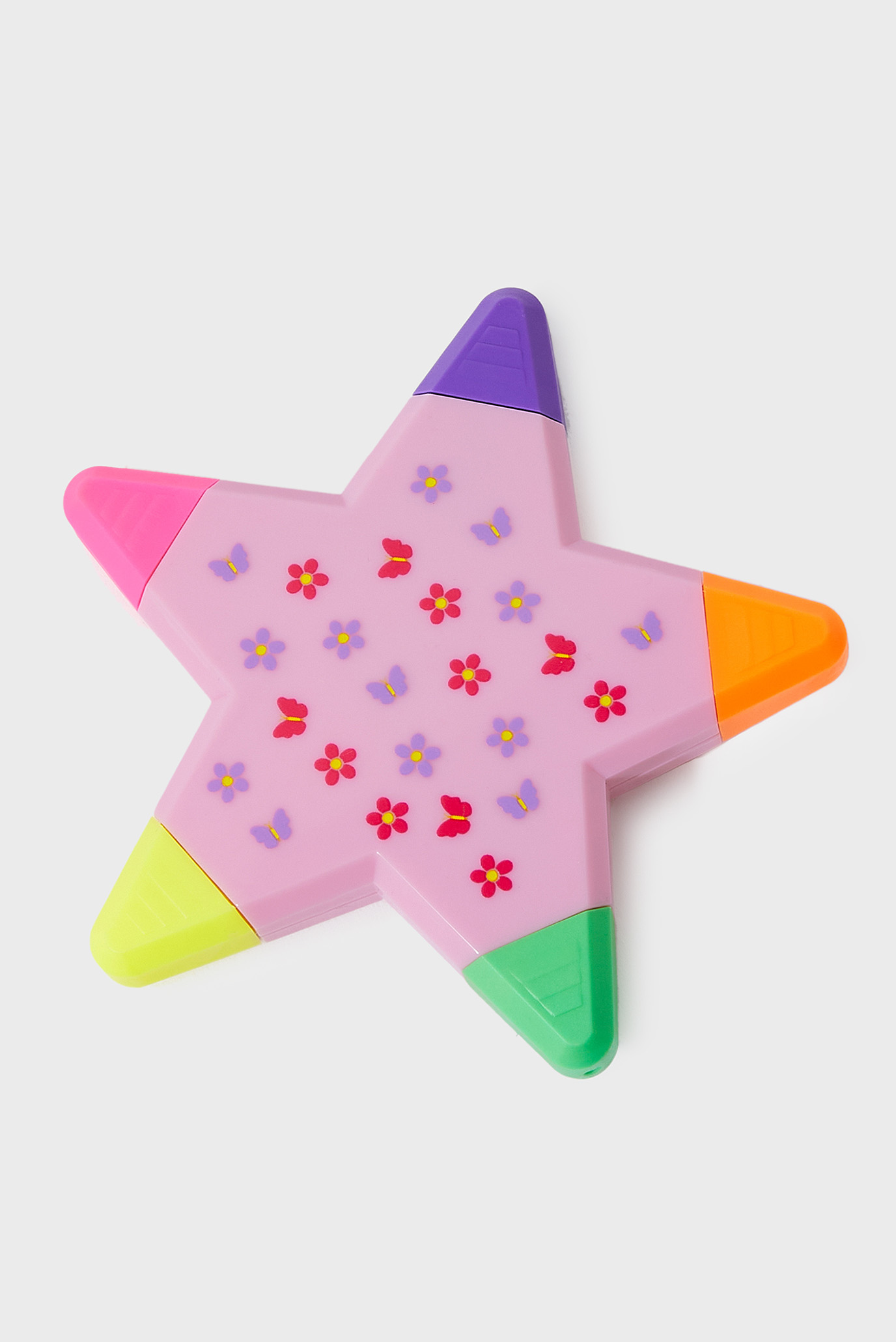Дитячий рожевий маркер 5 COLOUR STAR HIGHLI 1