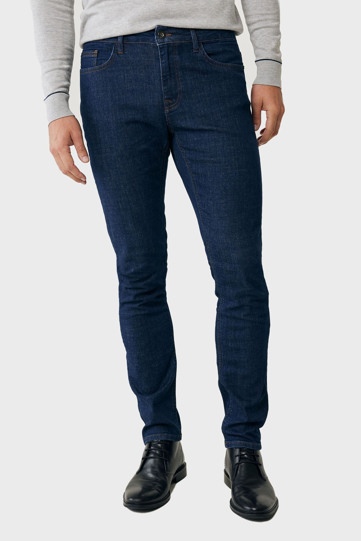 Мужские темно-синие джинсы JIM 1
