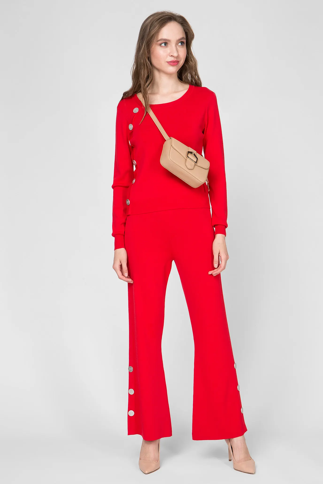 Жіночі червоні брюки 3