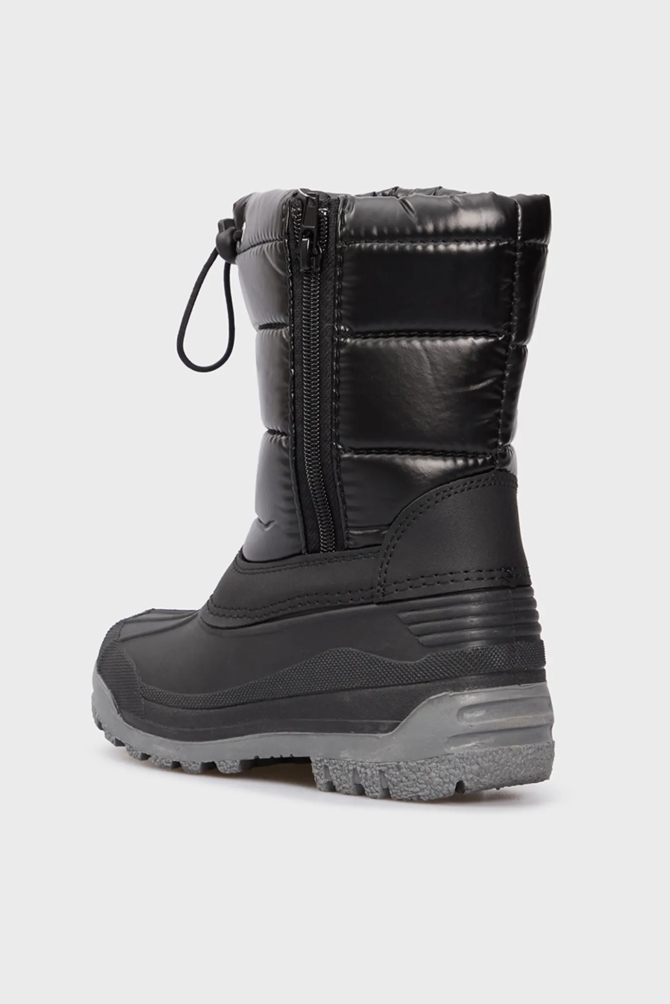 Детские черные дутики 3