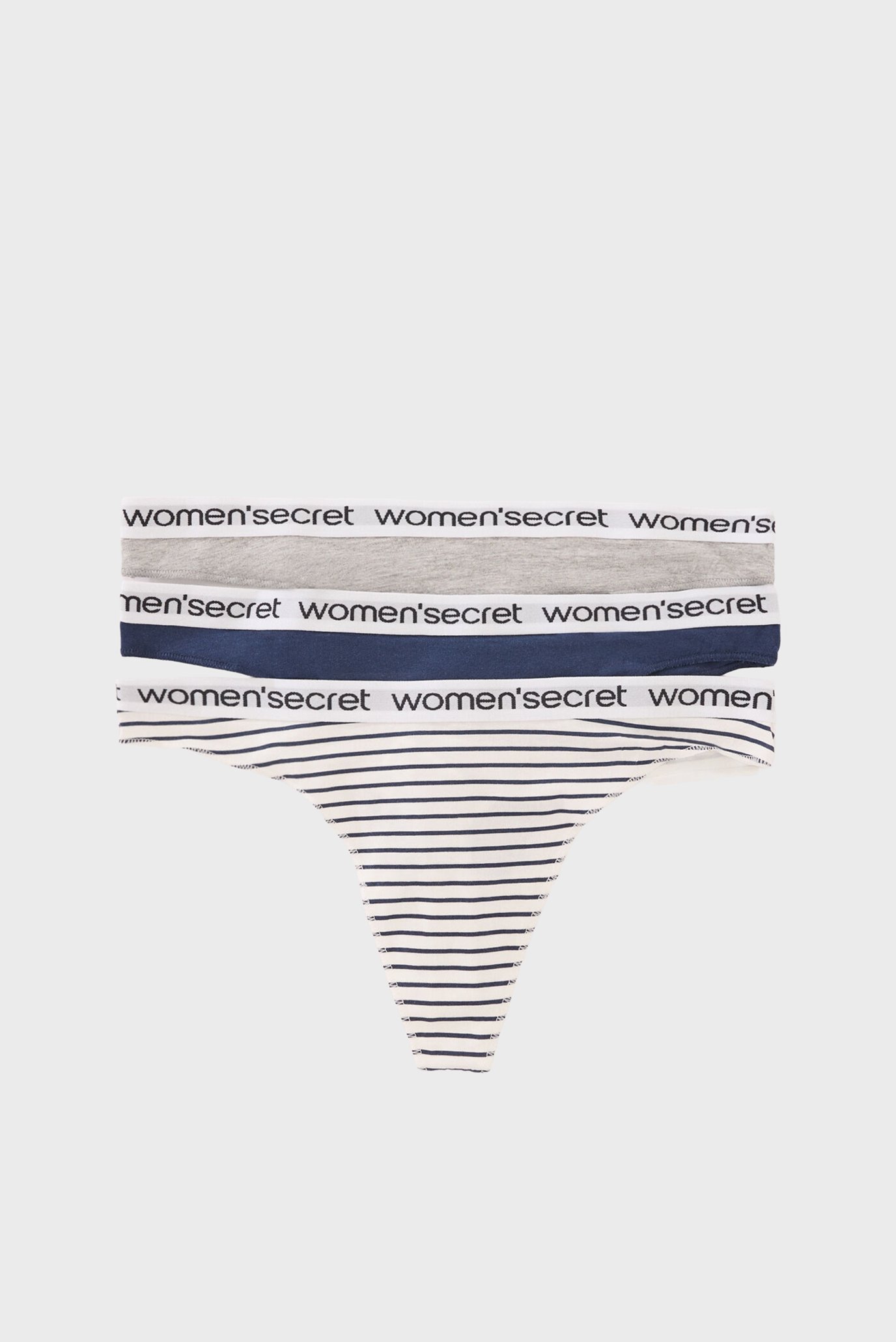 Женские трусики (3 шт) Разноцветный XL womensecret 4939017 Женские трусики (3 шт) Разноцветный XL womensecret 4939017