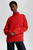 Женский красный свитер WOOL BLEND MOCK-NK