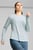 Женский мятный лонгслив SEASONS Tech Wool Long Sleeve Tee Women