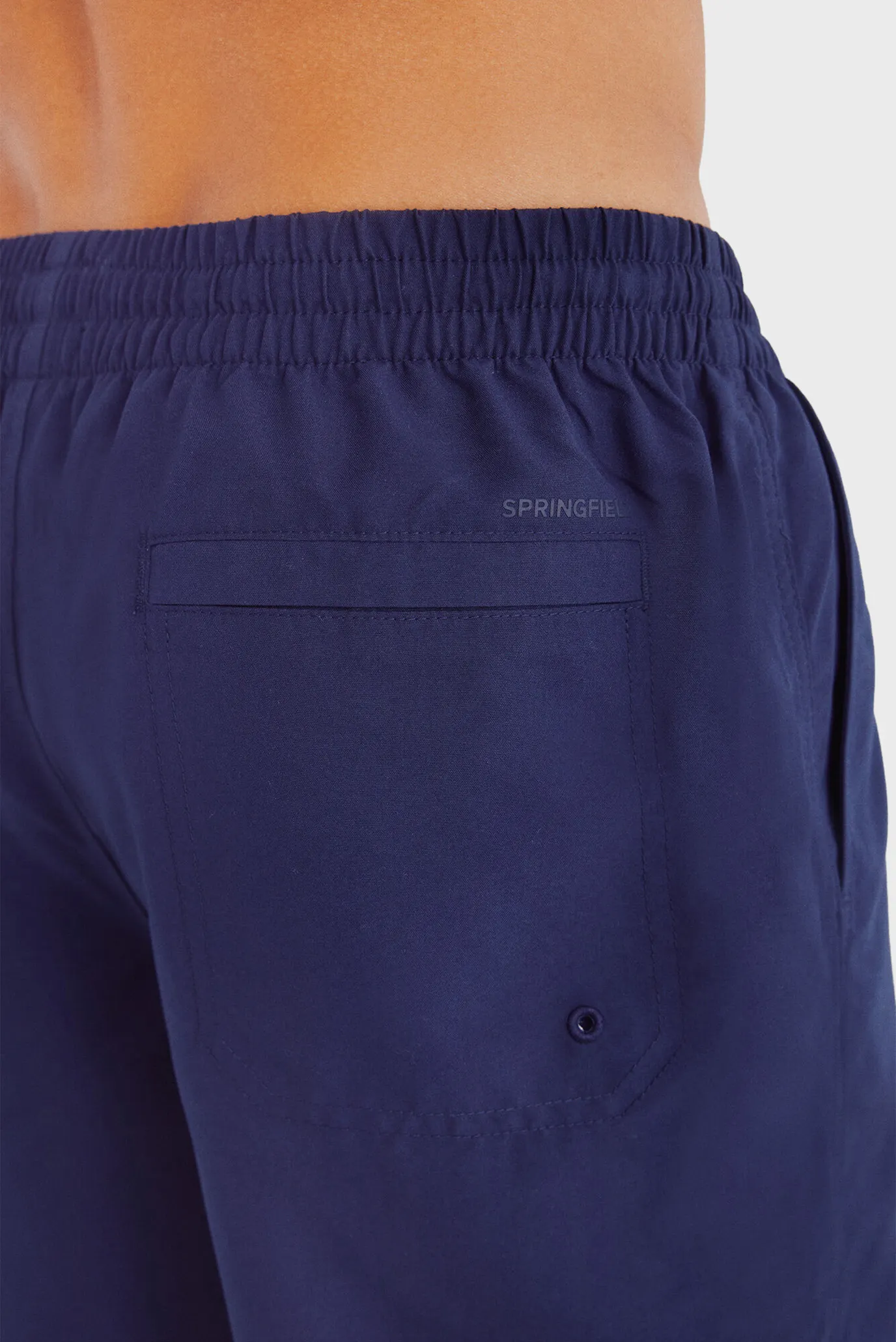 Мужские темно-синие плавательные шорты 6