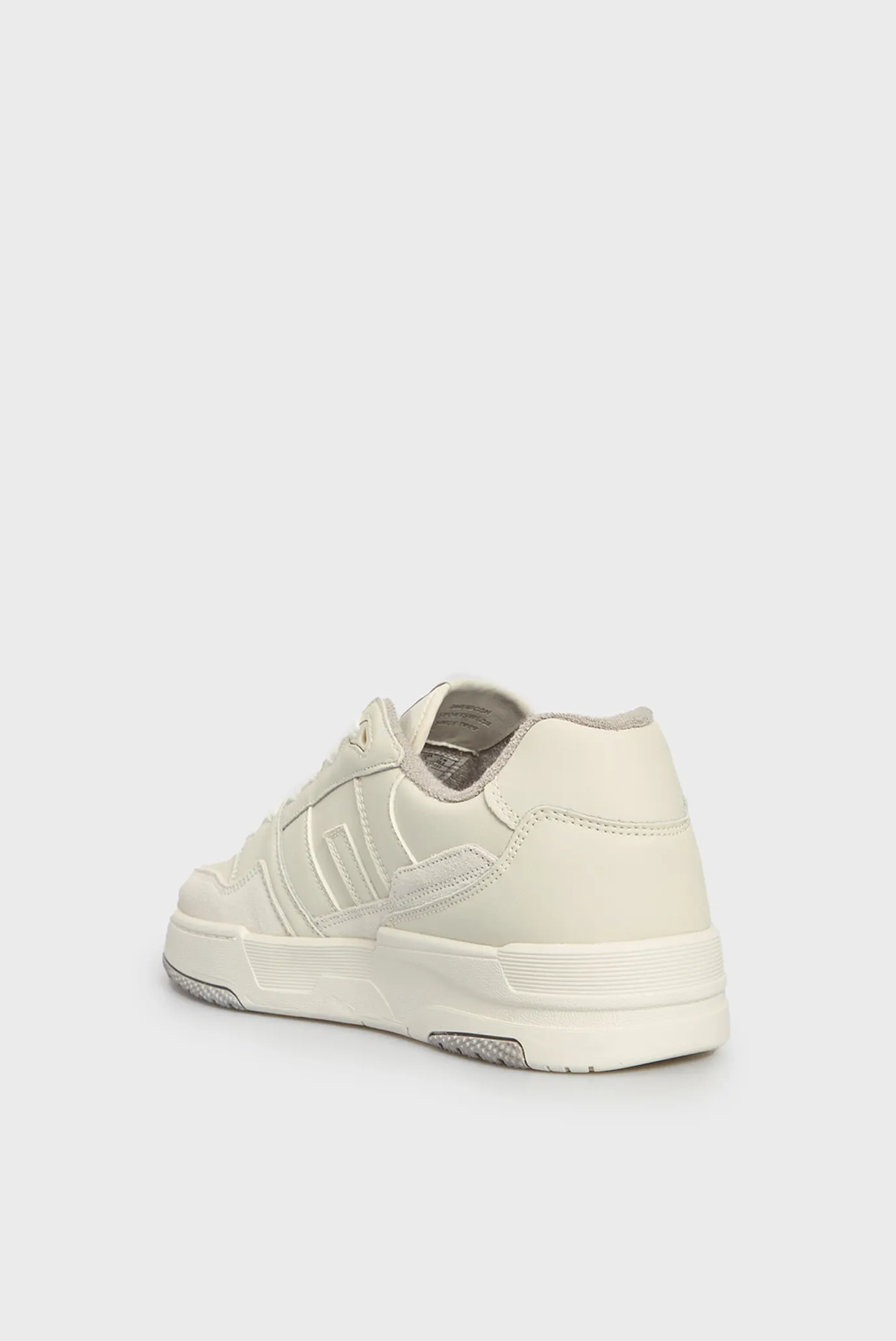 Мужские белые кожаные сникерсы Brookpal 5