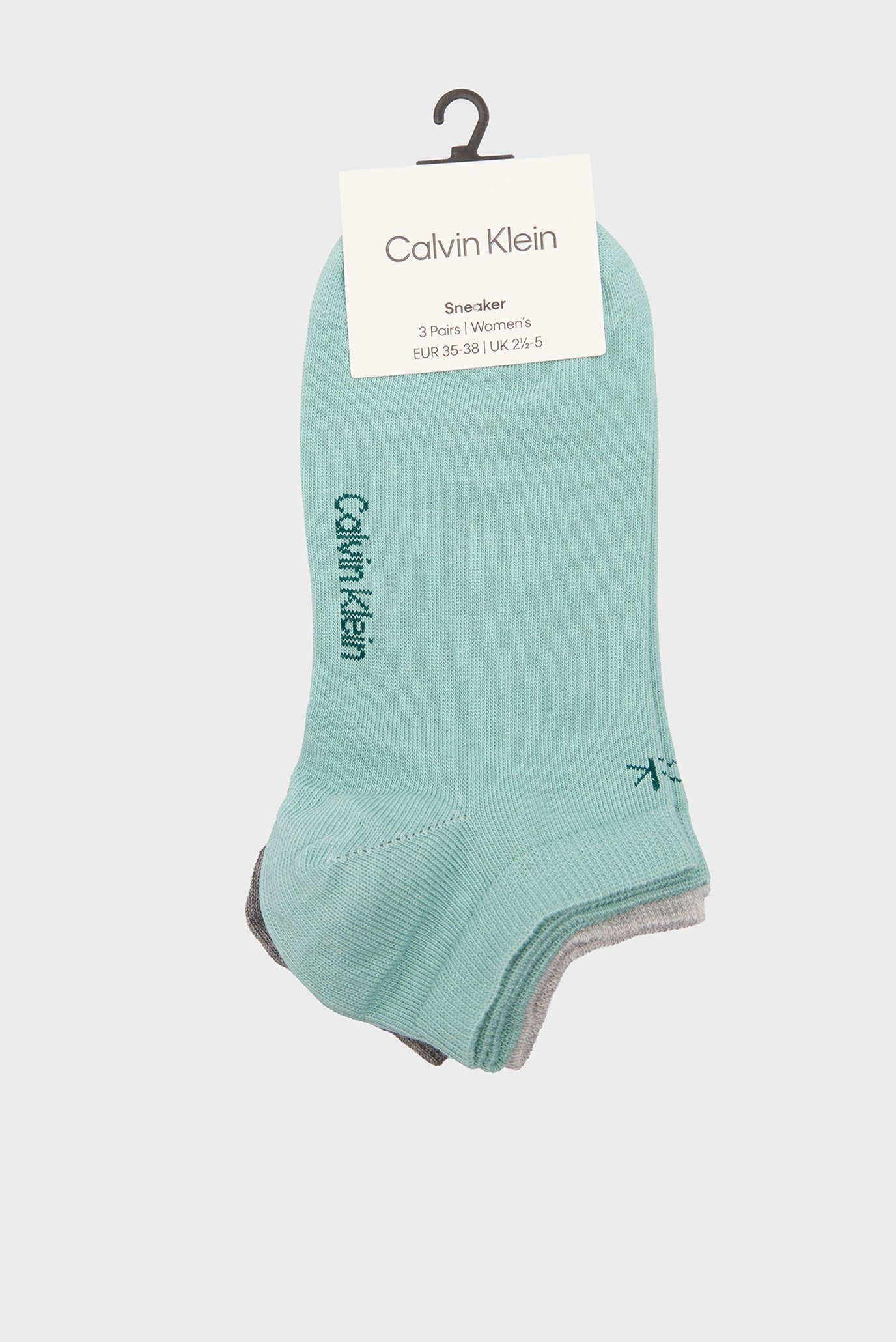 Женские носки (3 пары) SNEAKER Разноцветный 35-38 Calvin Klein 701234369 Женские носки (3 пары) SNEAKER Разноцветный 35-38 Calvin Klein 701234369