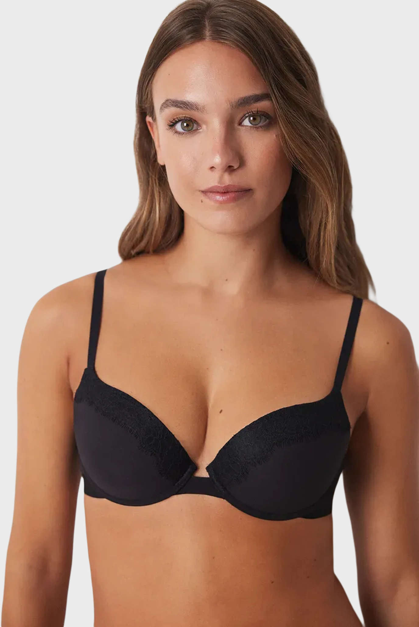 Женский черный бюстгальтер BEAUTIFUL Черный 85B womensecret 4028119 Женский черный бюстгальтер BEAUTIFUL Черный 85B womensecret 4028119