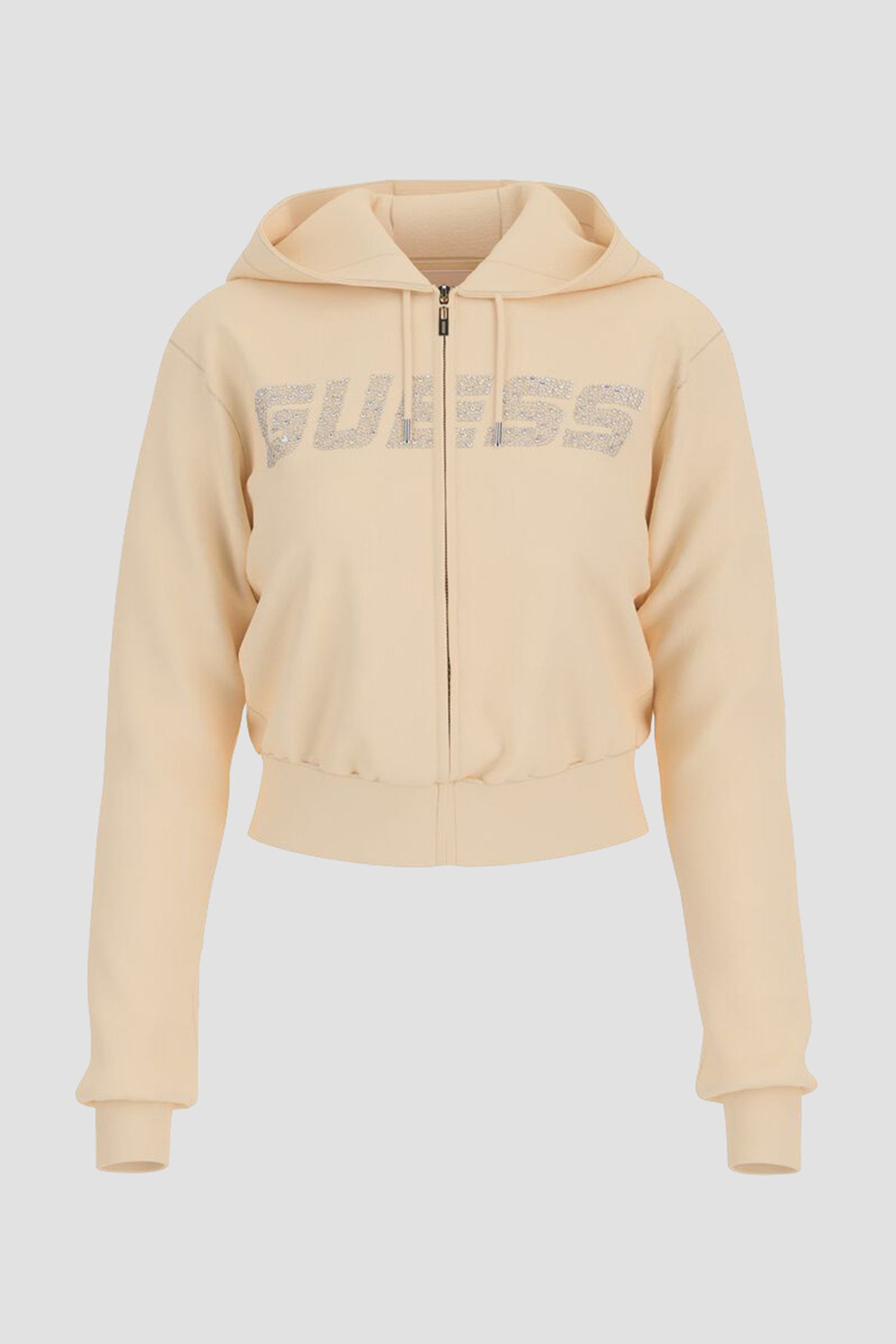 Женское бежевое худи Бежевый S Guess V5GQ10.KCRP0;A21G Женское бежевое худи Бежевый S Guess V5GQ10.KCRP0;A21G