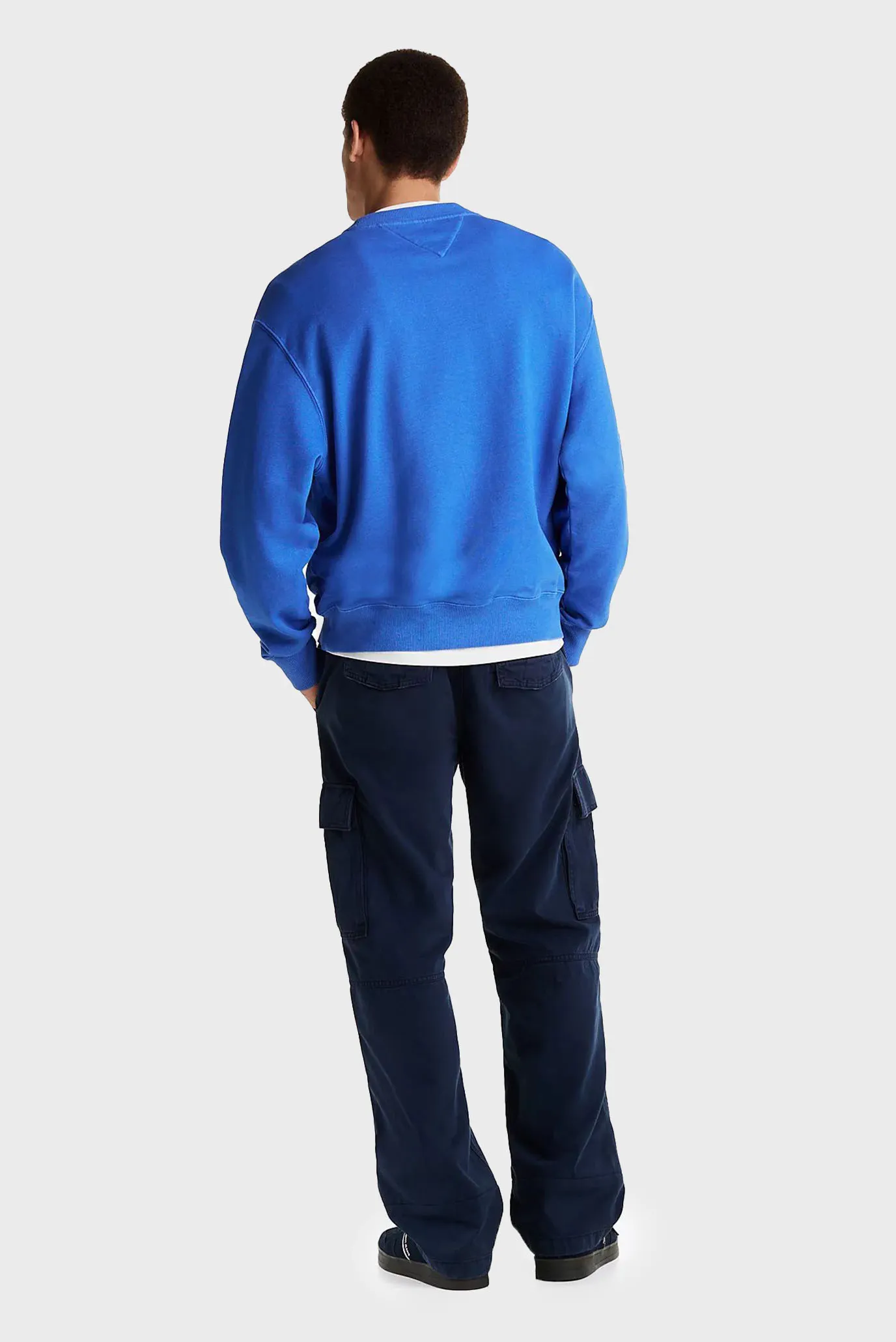 Мужской синий свитшот TJM RLX VINTAGE VARSITY CREW Tommy Jeans