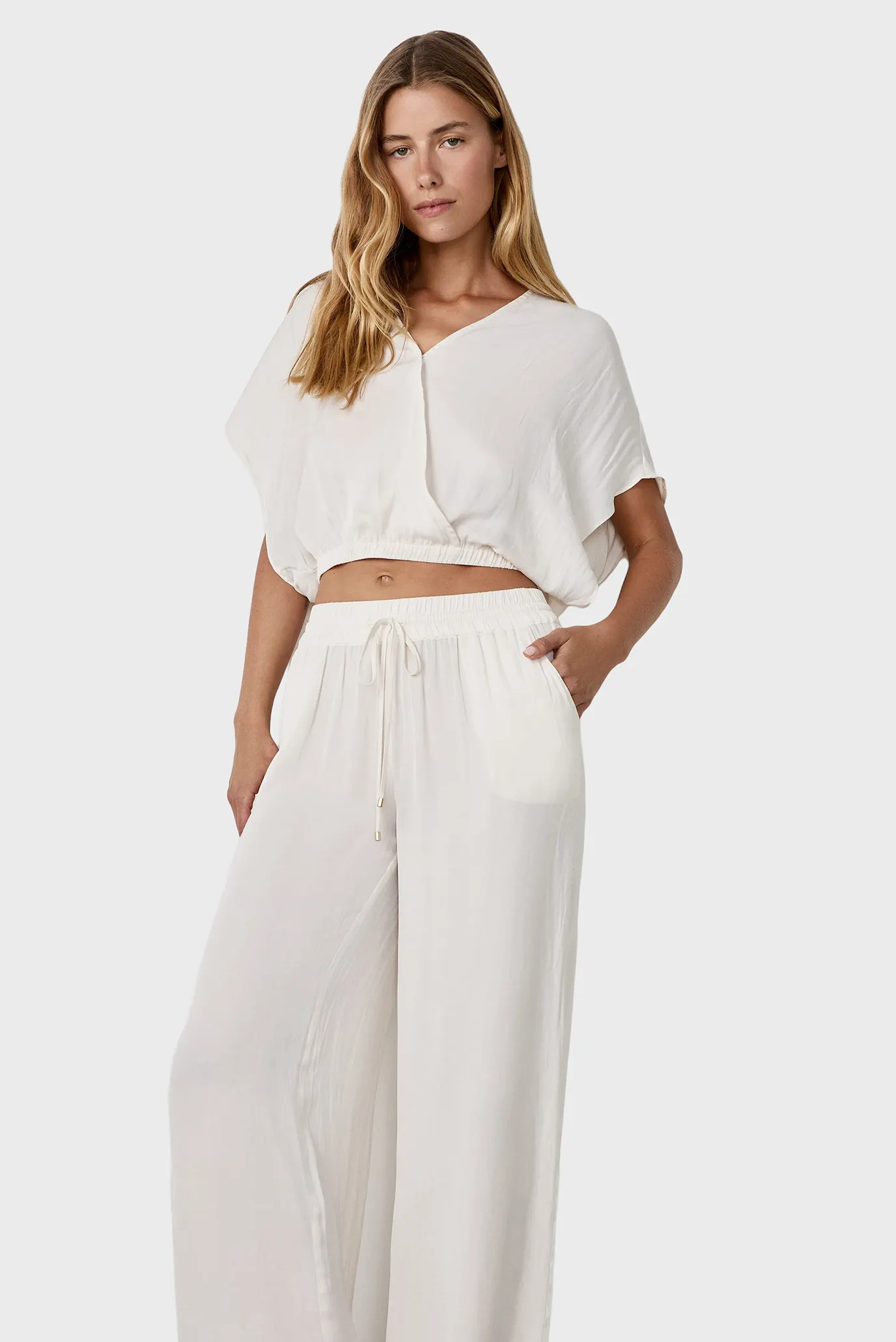 Женские белые брюки CHEETA 4