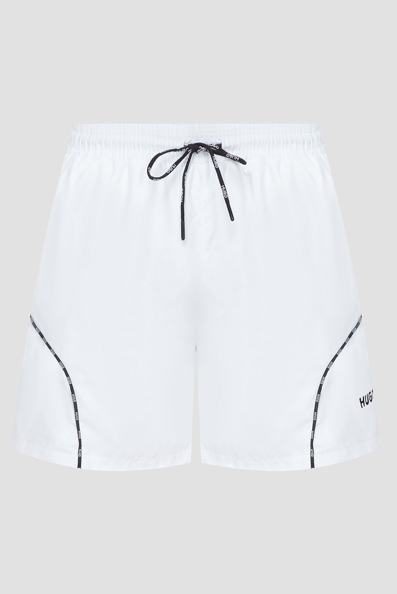 Мужские белые плавательные шорты 1