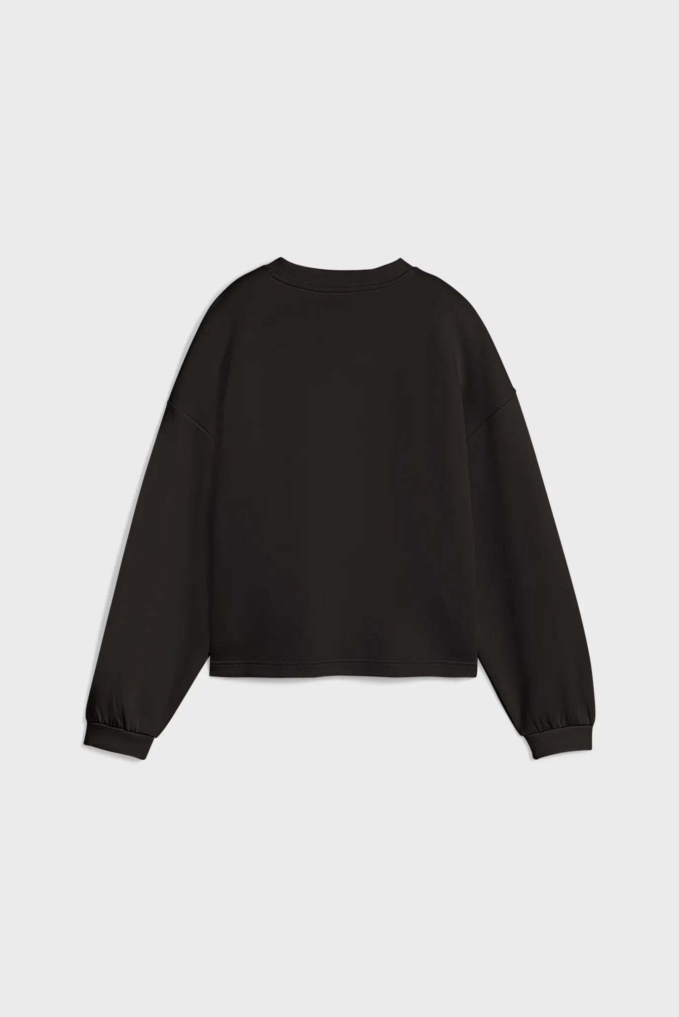 Жіночий чорний світшот Wardrobe Essentials Oversized Crew Women 5