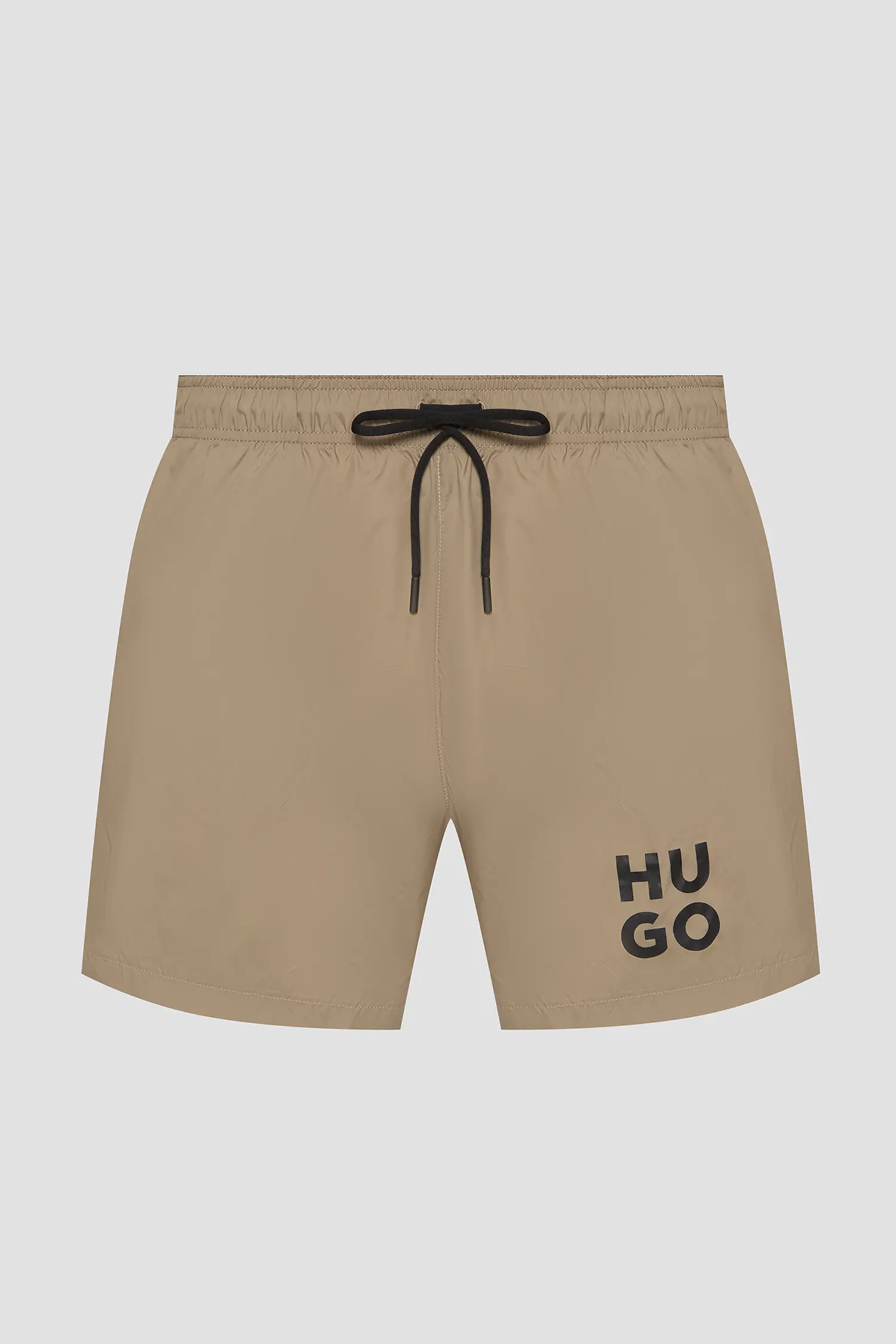 Чоловічі бежеві плавальні шорти 1