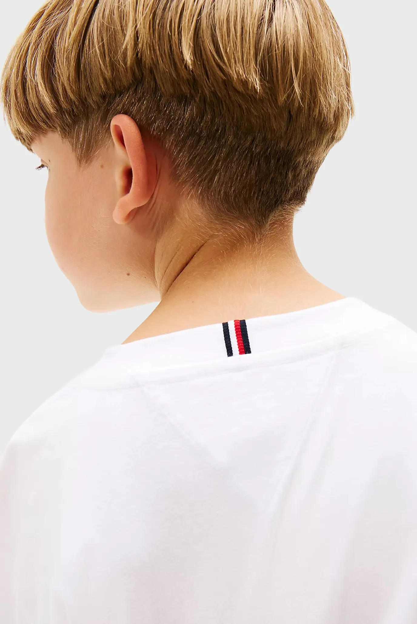Дитячий білий лонгслів ESSENTIAL 4
