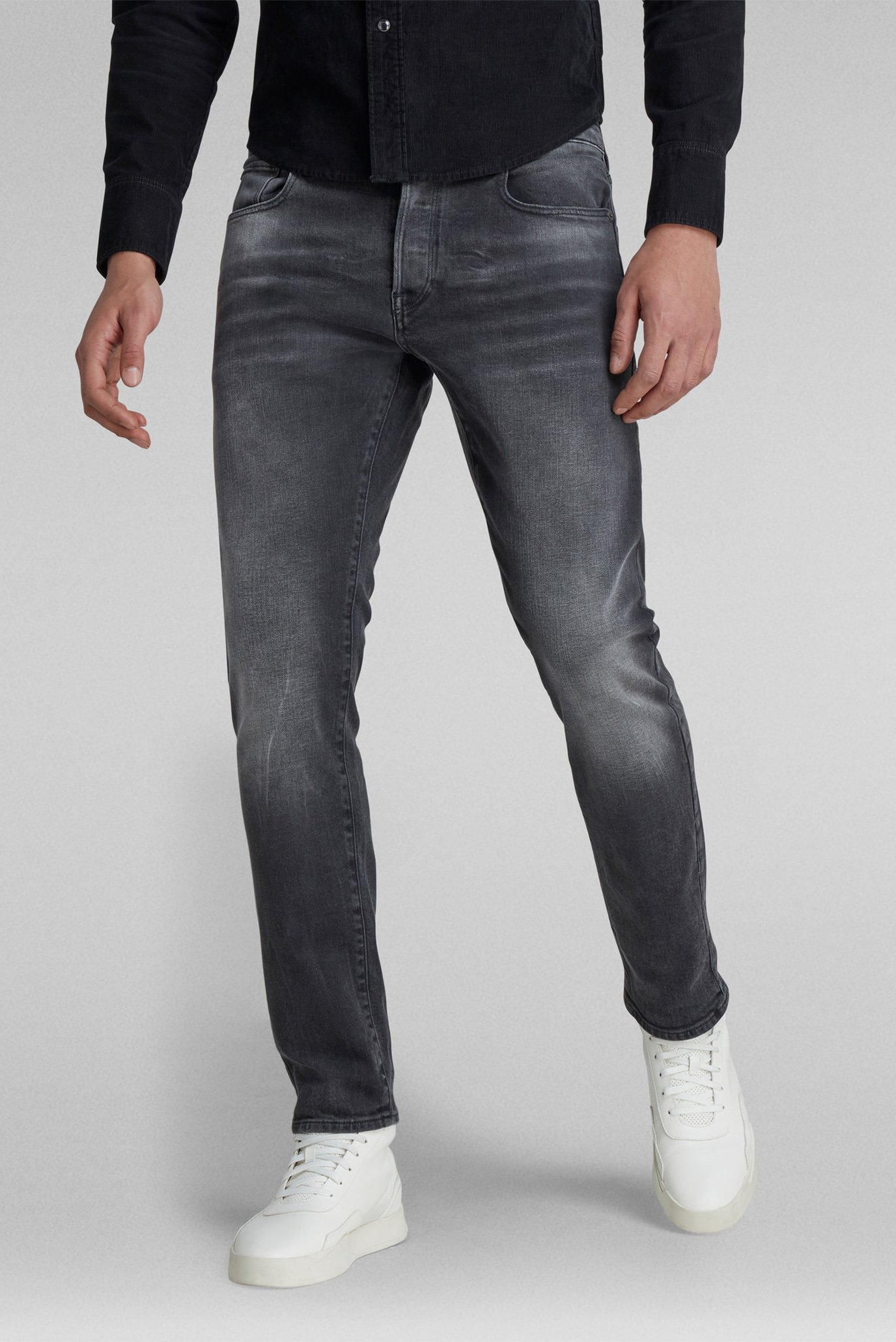 Мужские серые джинсы 3301 Slim 1