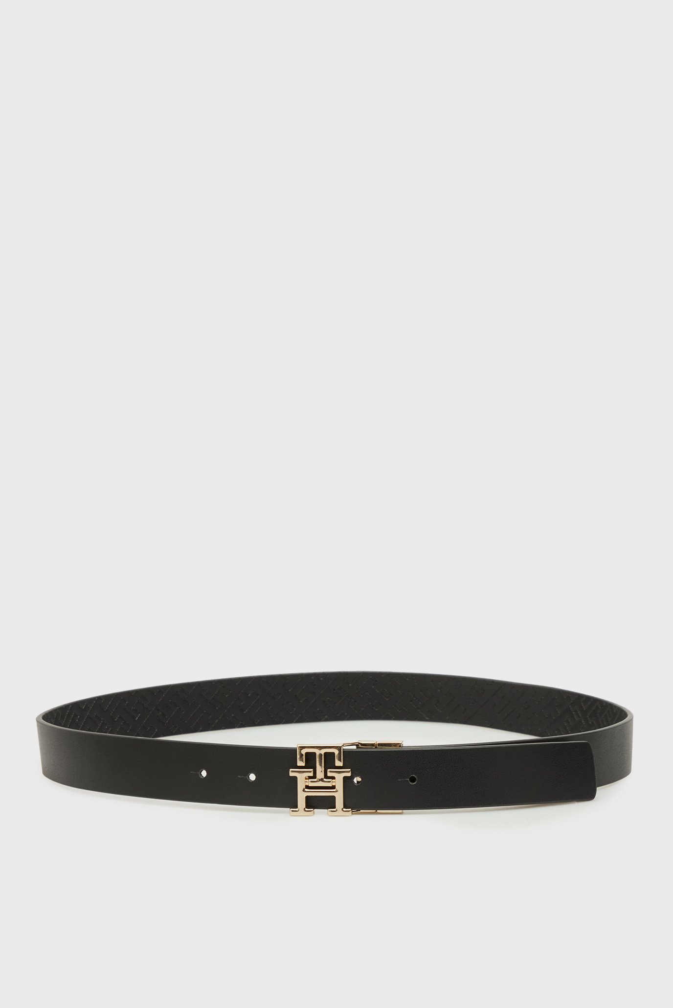 Женский черный кожаный двусторонний ремень REV MONO Черный 80 Tommy Hilfiger AW0AW18019 Женский черный кожаный двусторонний ремень REV MONO Черный 80 Tommy Hilfiger AW0AW18019