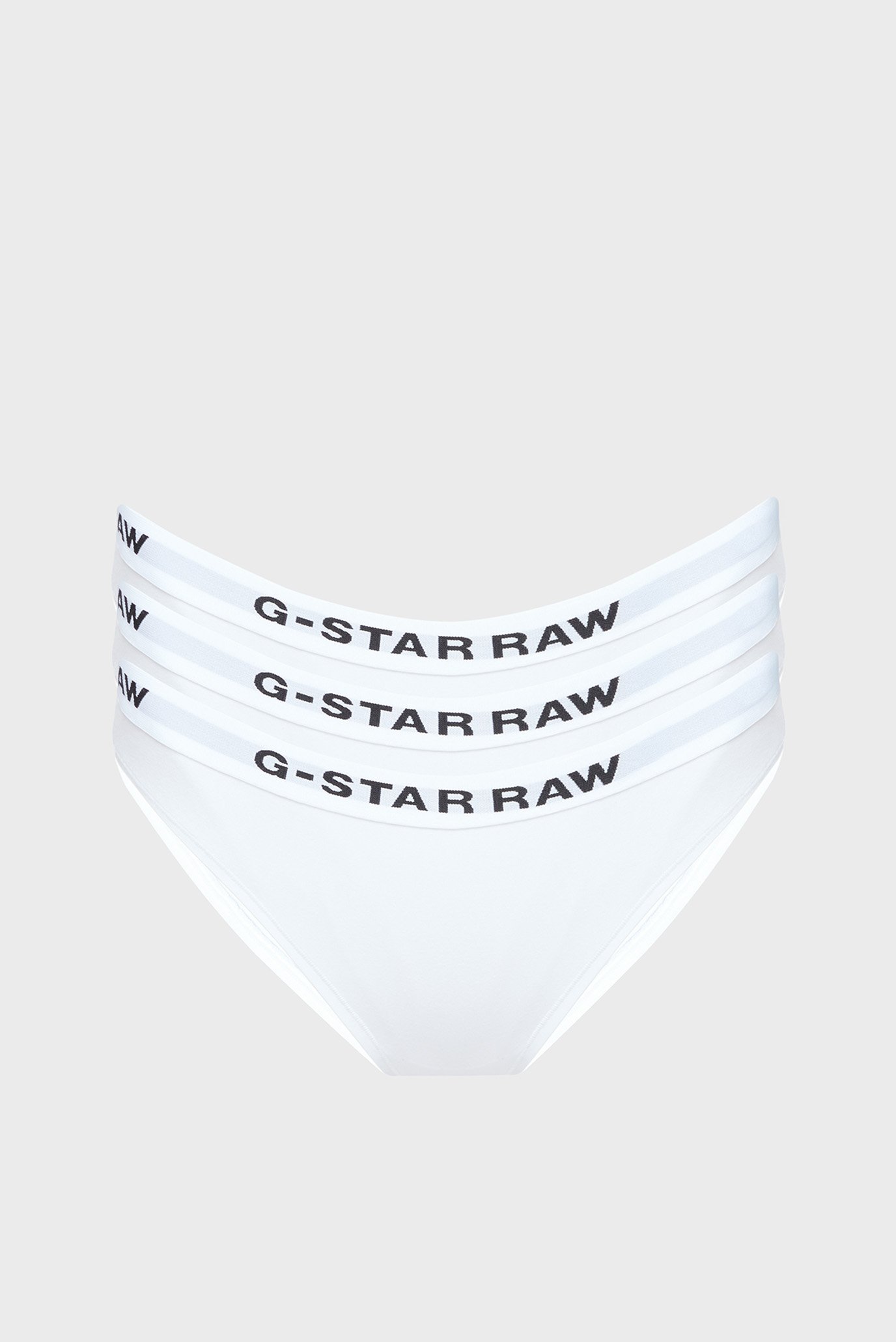 Женские белые трусики (3 шт) Brief Белый M G-Star RAW D23775,D516
