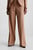 Женские коричневые брюки MODULAR TAILORED WIDE  PANT