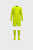 Дитяча жовта воротарська форма (лонгслів, шорти, гетри)