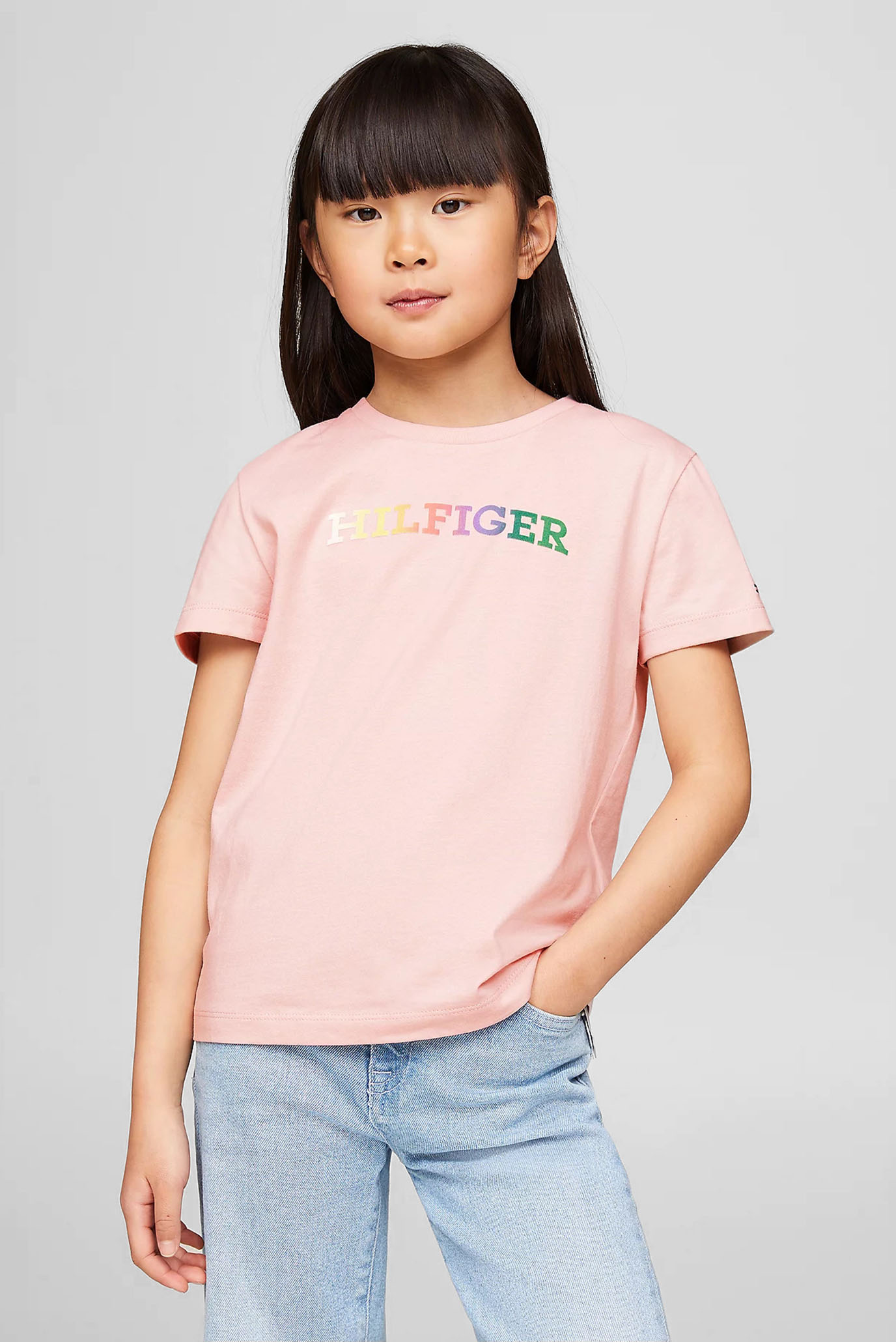 Дитяча рожева футболка MONOTYPE 1