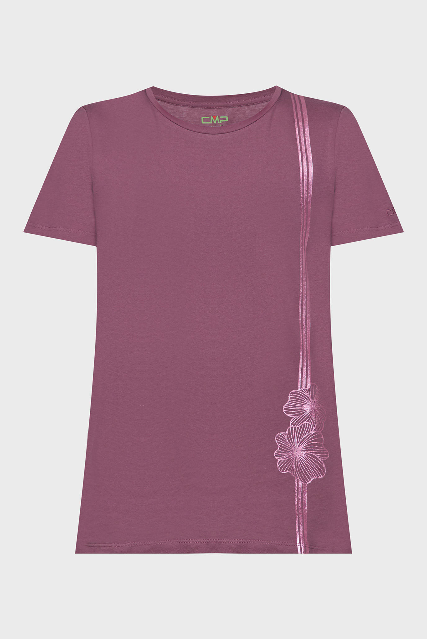 Женская фиолетовая футболка 1