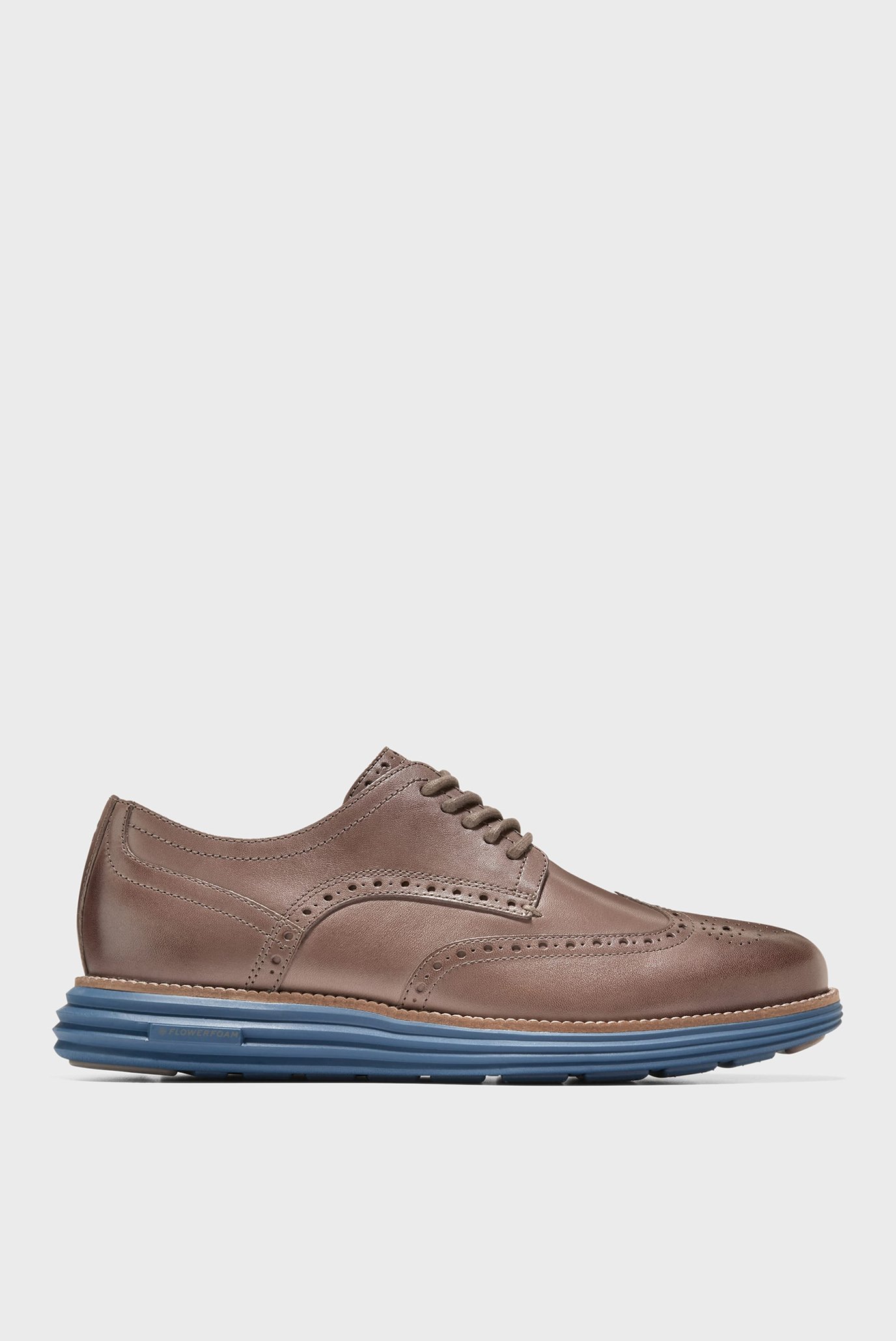 Мужские коричневые кожаные броги ØriginalGrand Remastered Wingtip Oxford 1