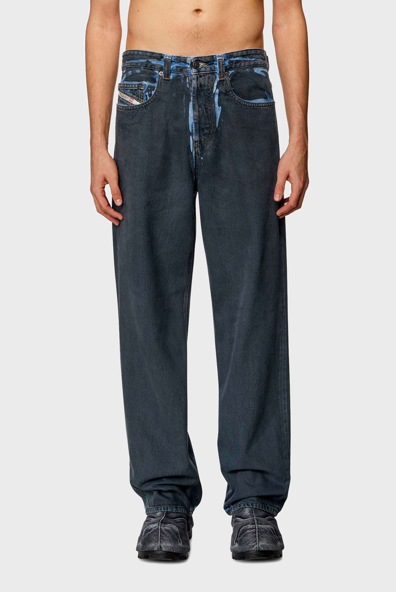 Чоловічі темно-сині джинси 2001 D-MACRO-S 1
