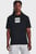 Чоловіча чорна футболка UA Tech Prt Fill SS