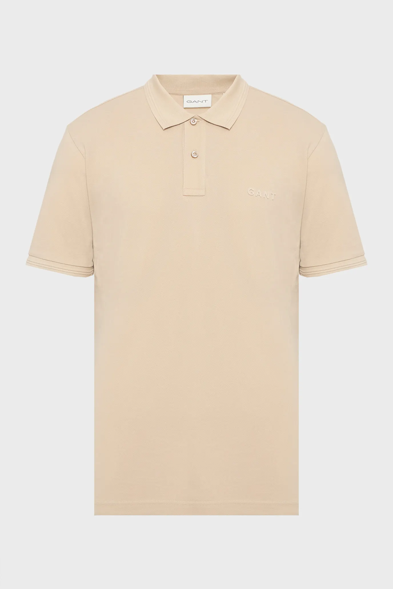 Чоловіче бежеве поло 1