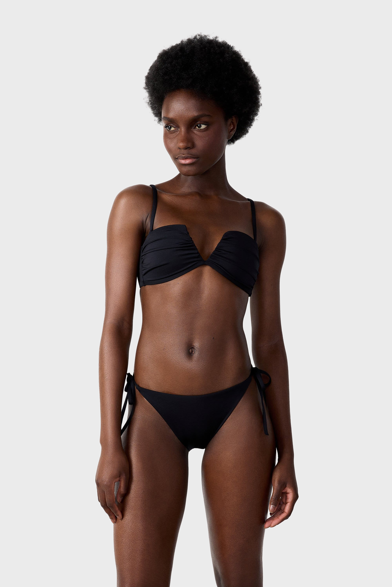 Женские черные трусики от купальника HARMONIE SWIM Черный M Etam 6552094 Женские черные трусики от купальника HARMONIE SWIM Черный M Etam 6552094