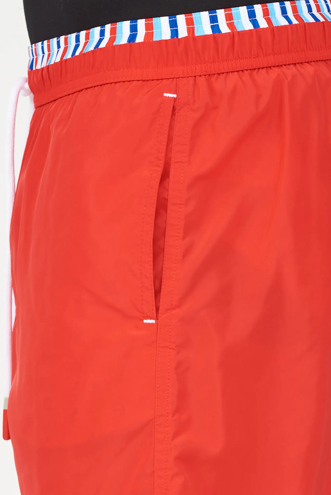 Мужские красные плавательные шорты 5