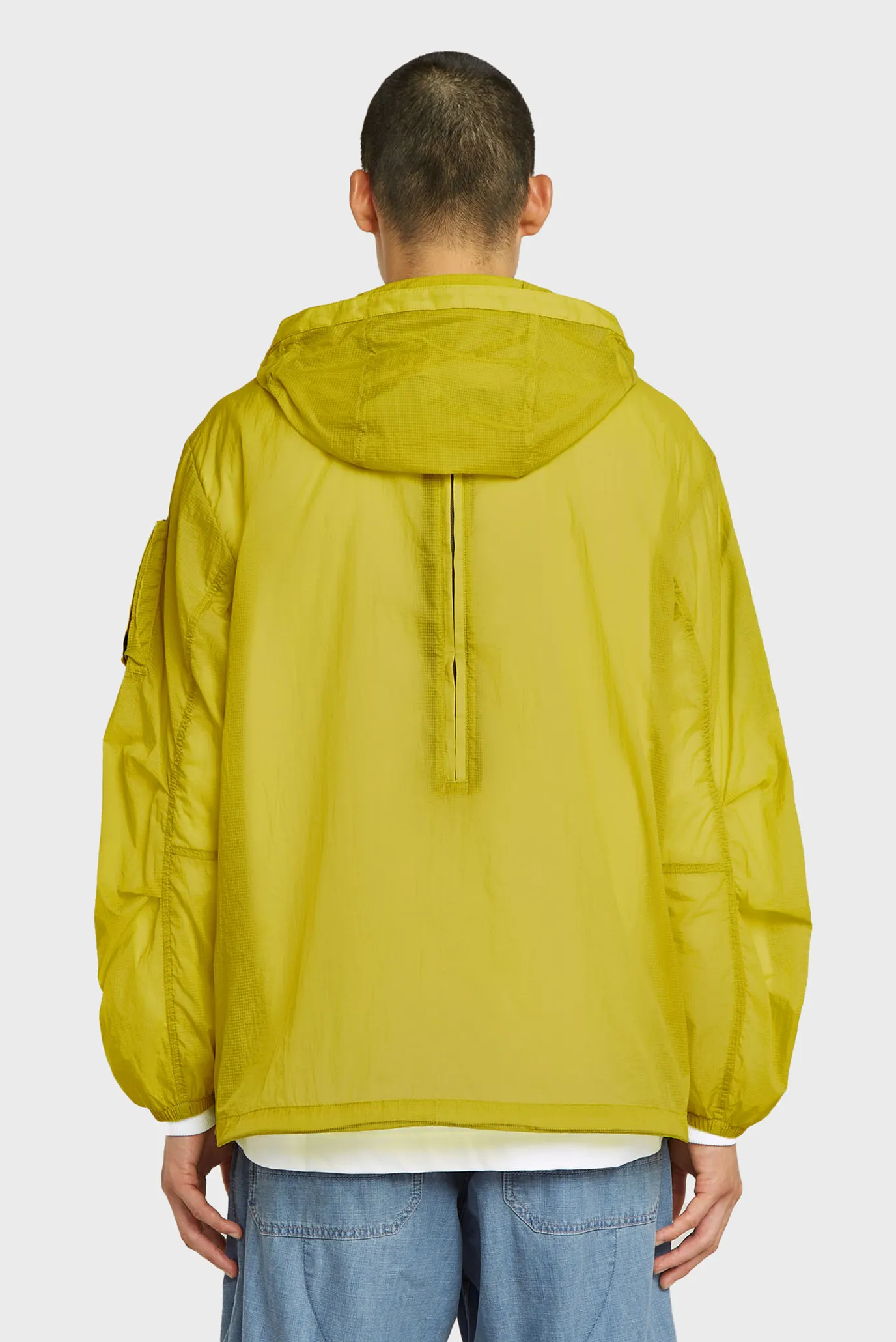 Чоловічий салатовий анорак Lightweight packable 3