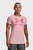 Женская розовая футболка UA SPORTSTYLE LOGO SS-PNK